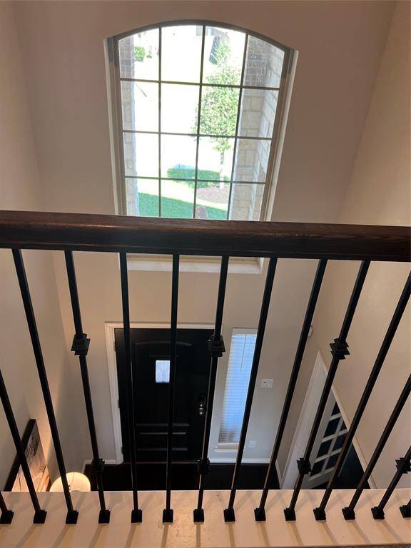 Massive second level with 2 story entryway.