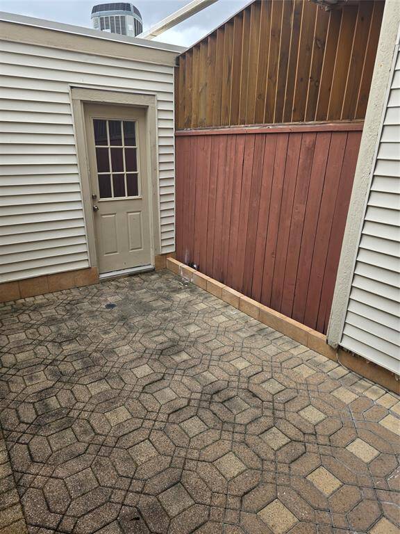 private patio