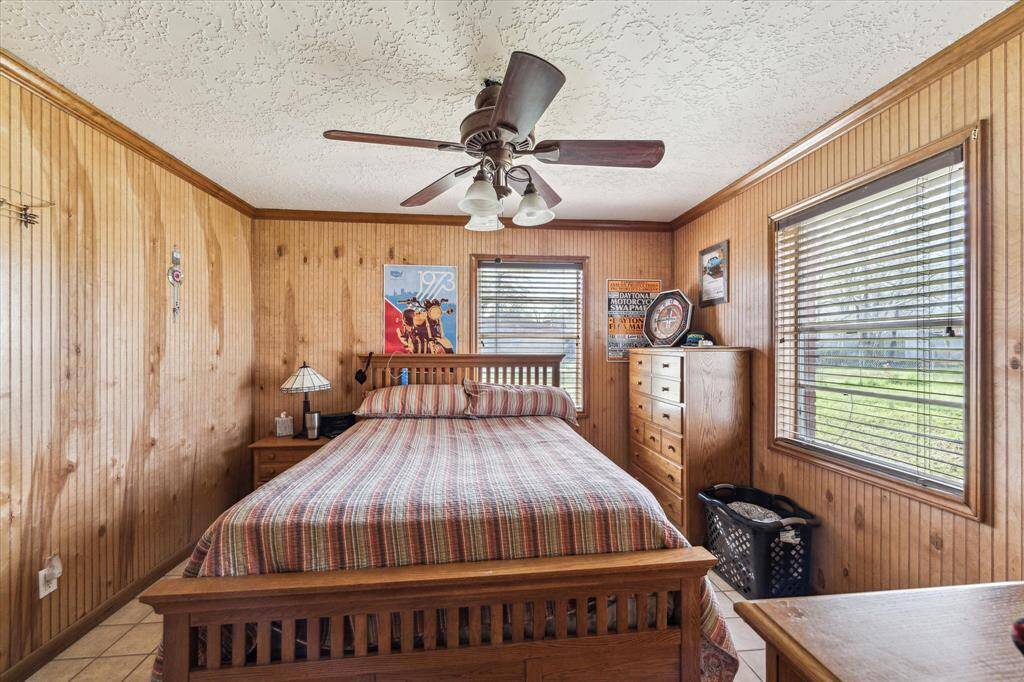 Primary bedroom with attached full bath.
