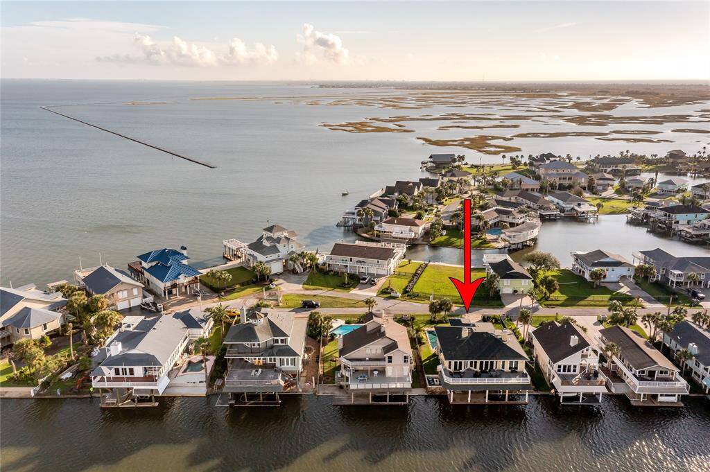 Aerial - canal side facing east