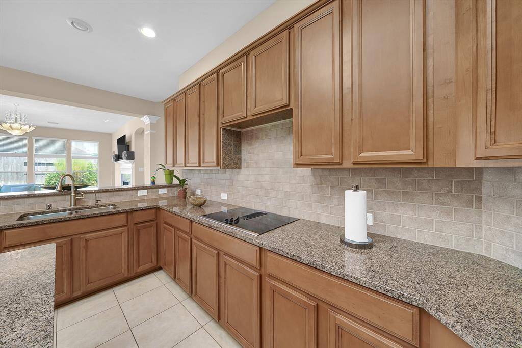 Plenty of counterspace to make meal prep a breeze, and plenty of cabinet space for storage. (Not pictured walk-in pantry)