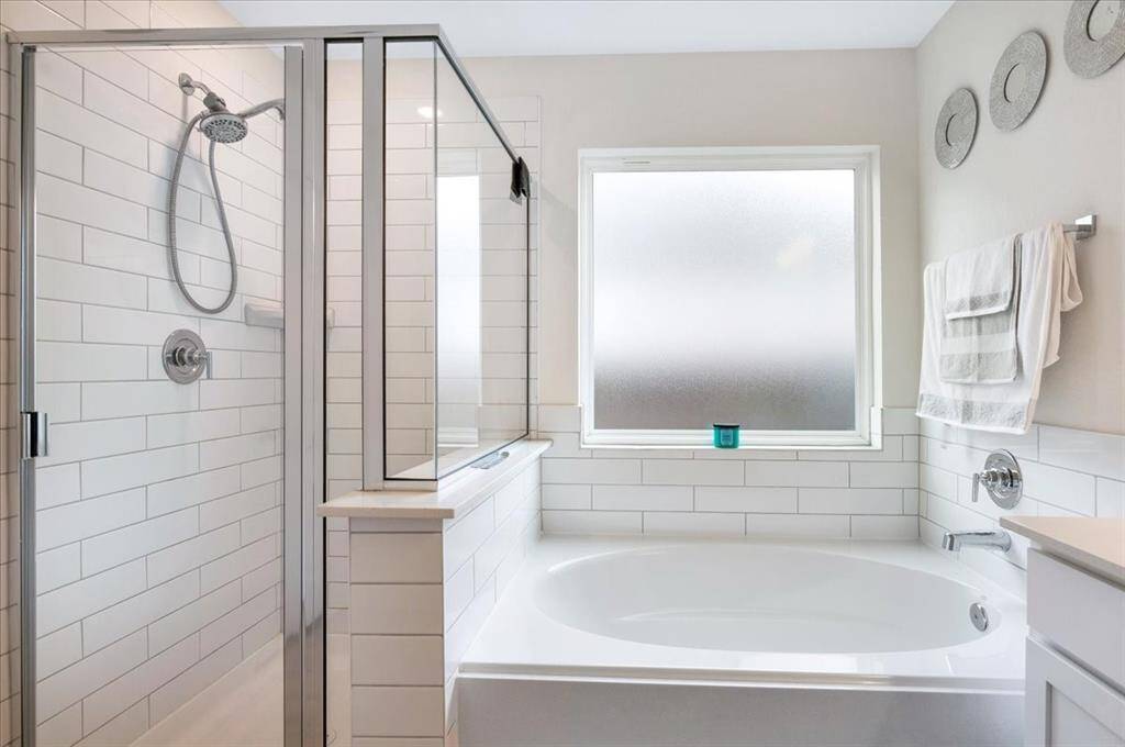 Separate tub and shower in Primary Bathroom
