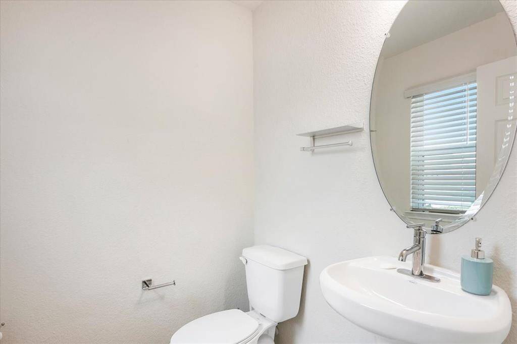 Half Bathroom on 1st floor