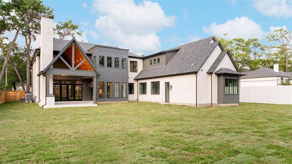 This HUGE backyard has so many possibilities!