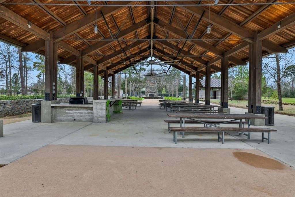 Large Pavillion located in The Hearth Amenity Center provides event space for residents.