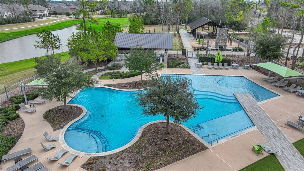 Resort-Style pool located in The Hearth Amenity Center
