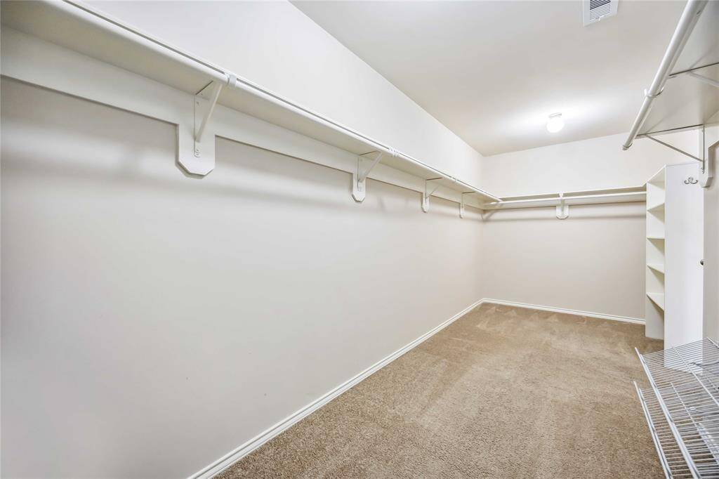 Spacious Him and Her closet