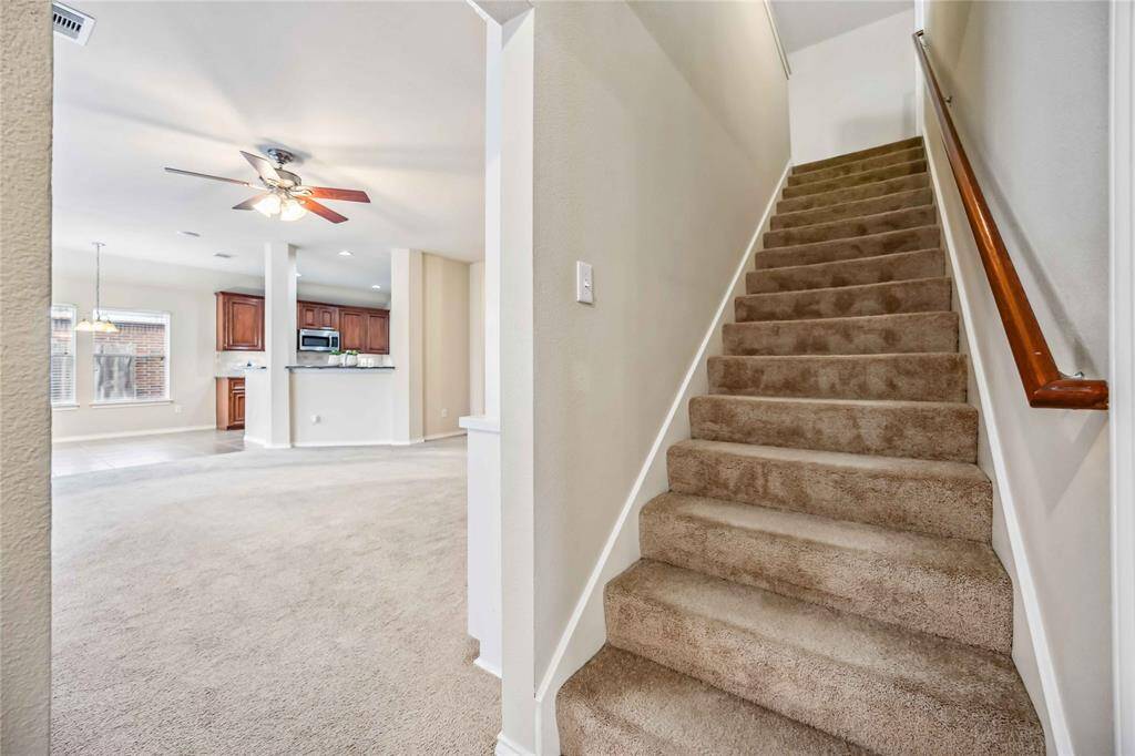 stairs towards gameroom or 5th bedroom