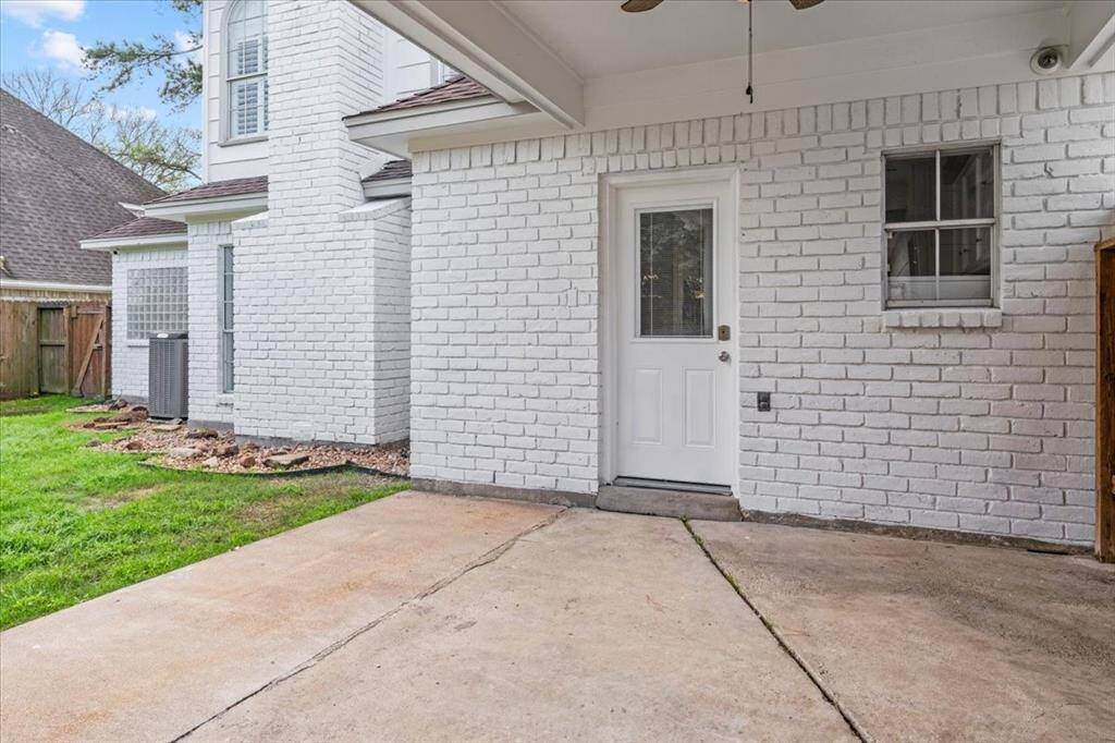 Back Door of Home Going to Backyard/Garage