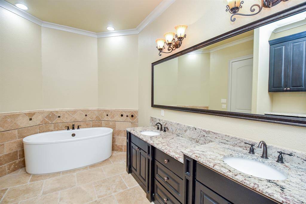 Primary bathroom.