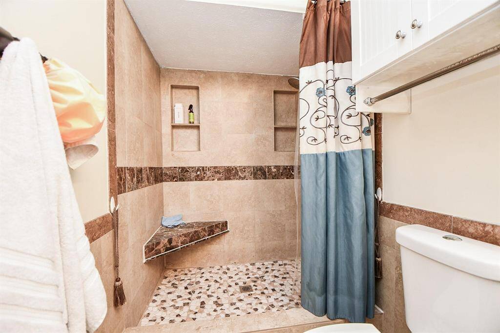 Primary Bath Renovated Custom Shower