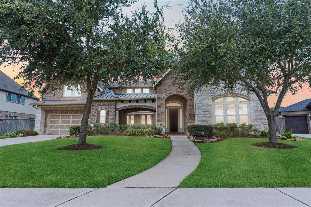 Discover this spectacular home in a gated community, featuring a pool and no back neighbors for added privacy. Just minutes from excellent shopping, top-rated schools, and popular restaurants, this home offers convenience and luxury. It boasts 5 spacious bedrooms, each with its own bathroom, and is an Environments for Living Green Certified energy-saving home. Additional highlights include a three-car garage, an upgraded elevation, and a charming front courtyard patio.