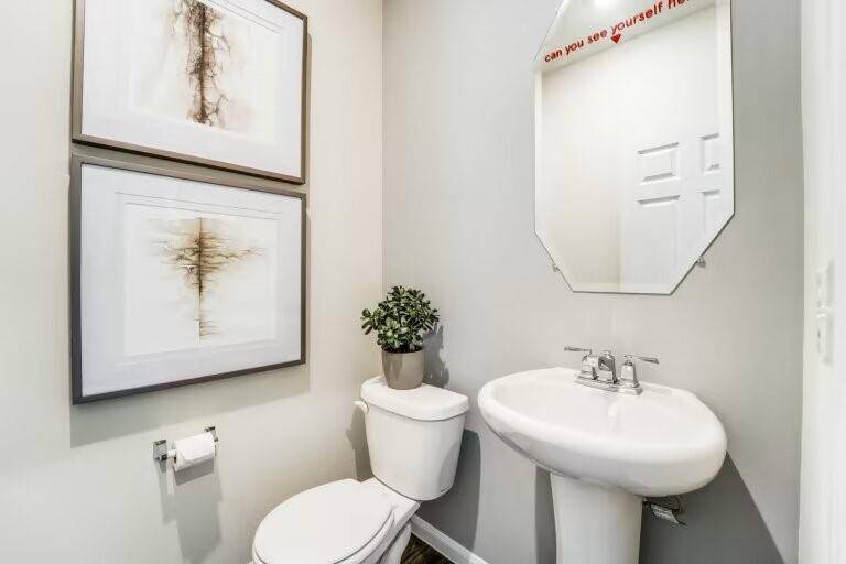 MODEL HOME images may NOT be consistent with the finished product