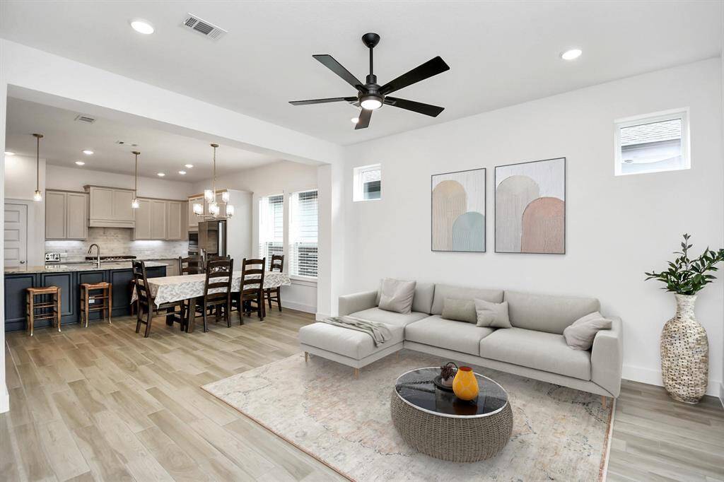 Virtually Staged Living-room