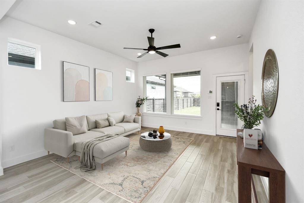 Virtually Staged Living-room