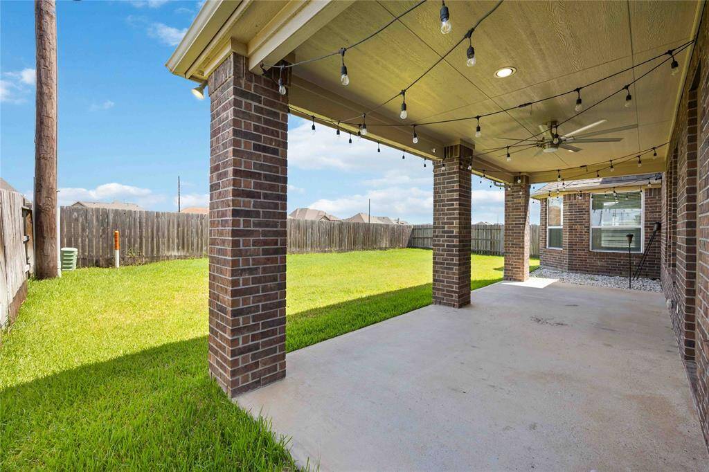 Back patio