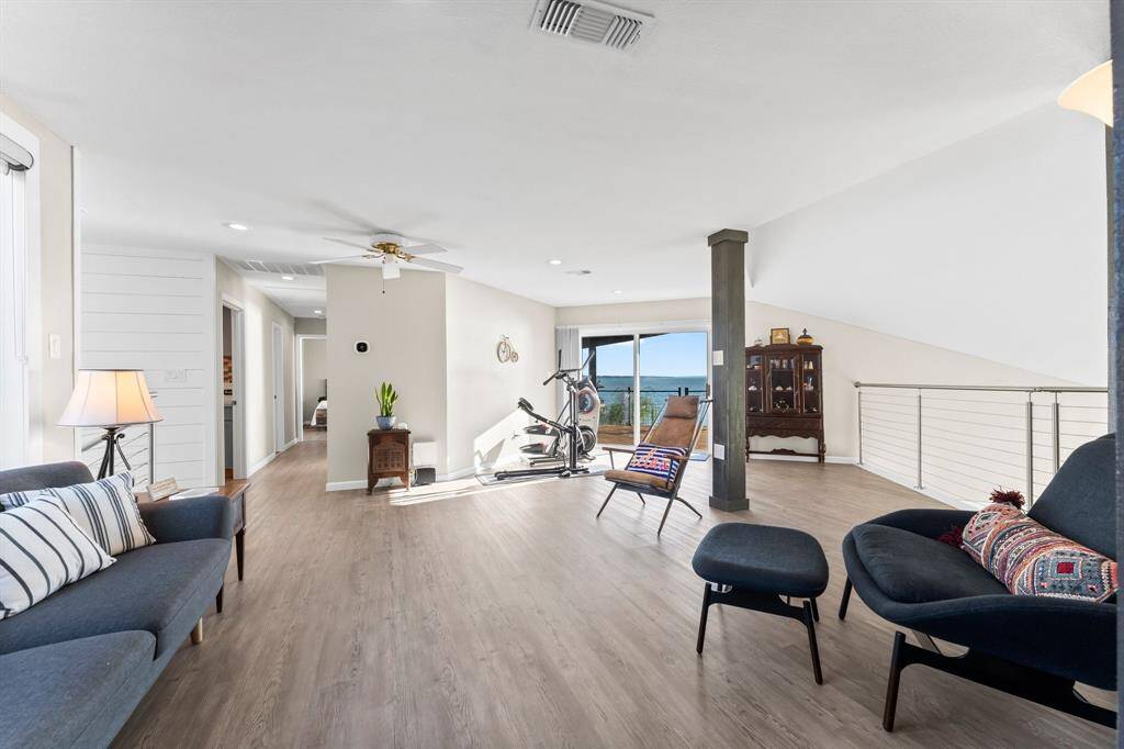 Upstairs family room