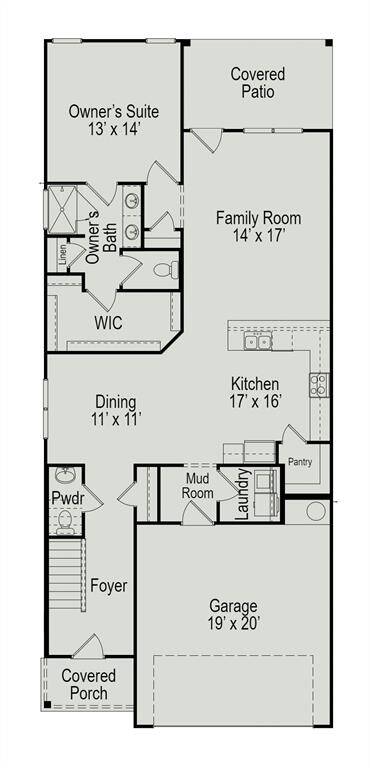 The Sparrow II- Second Floor Plan