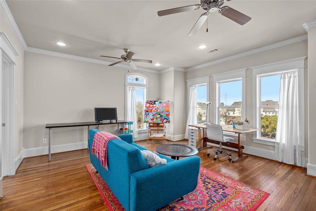 The 4th floor gameroom room do have a closet and could be used as a fifth bedroom as well.