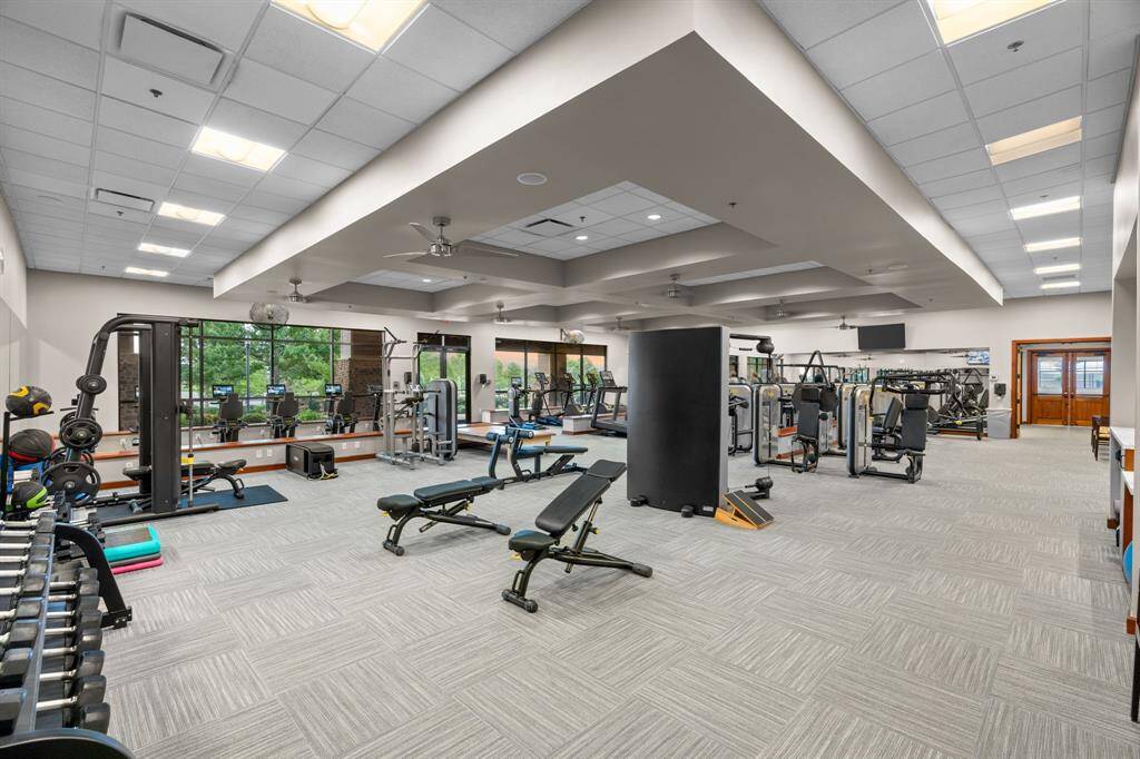 Del Webb is equipped with state-of-the-art fitness equipment, available 24 hours a day, so you can work out on your own schedule.