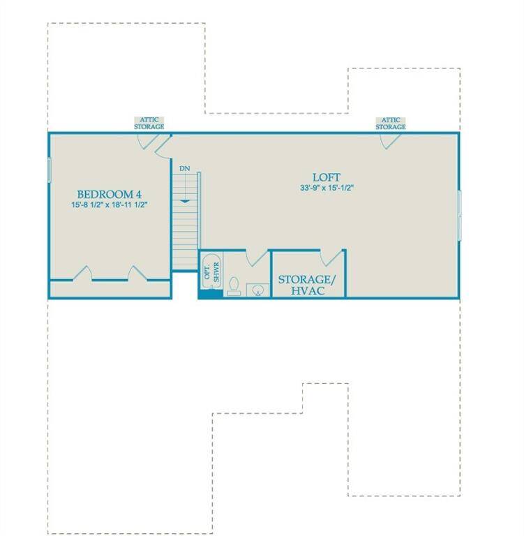 Magnolia loft adds 1080 sq. footage.