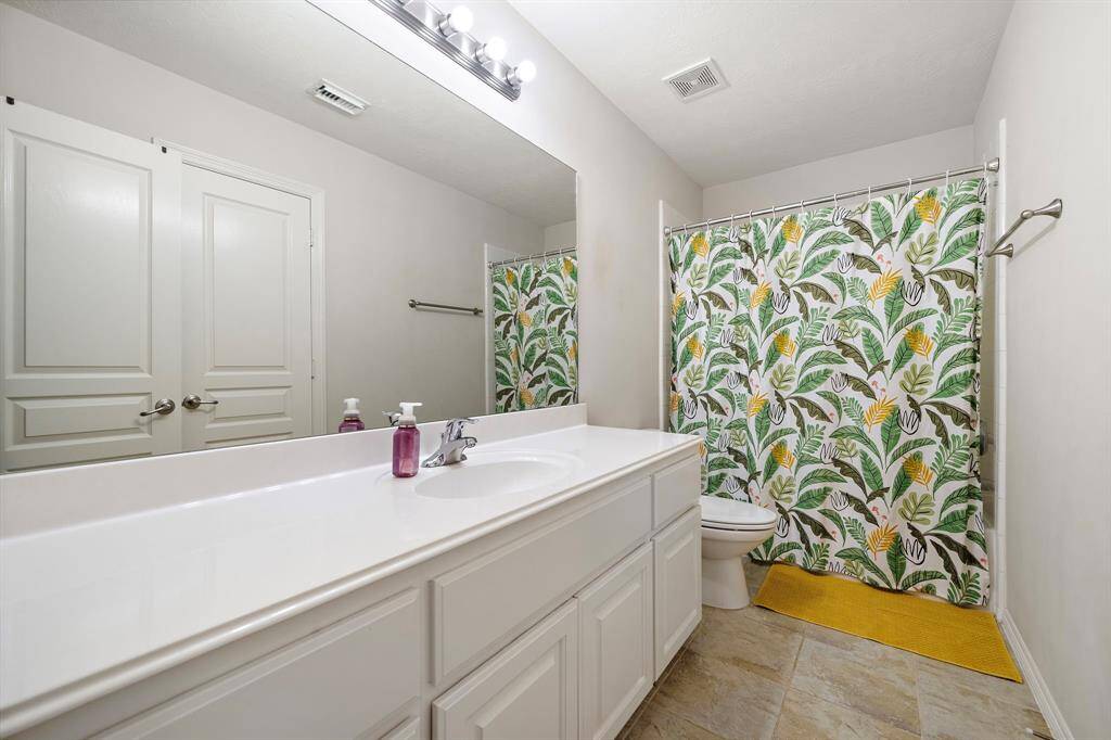 Spacious Second Bathroom.