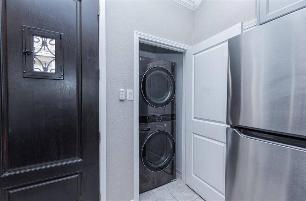 laundry area