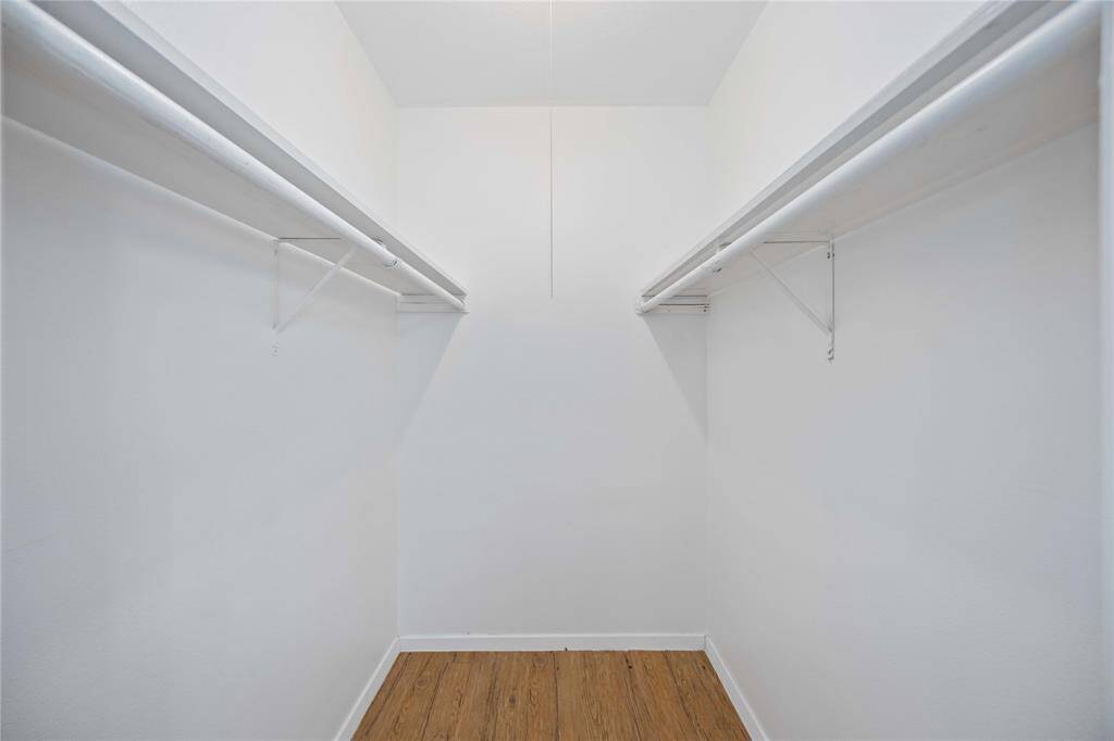 Primary walk in closet