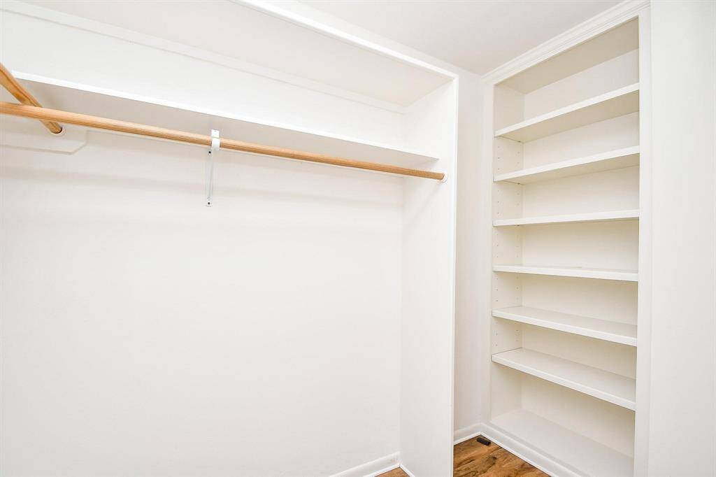 Fantastic storage space in this closet