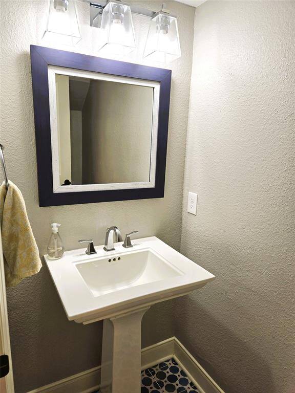Half bath downstairs