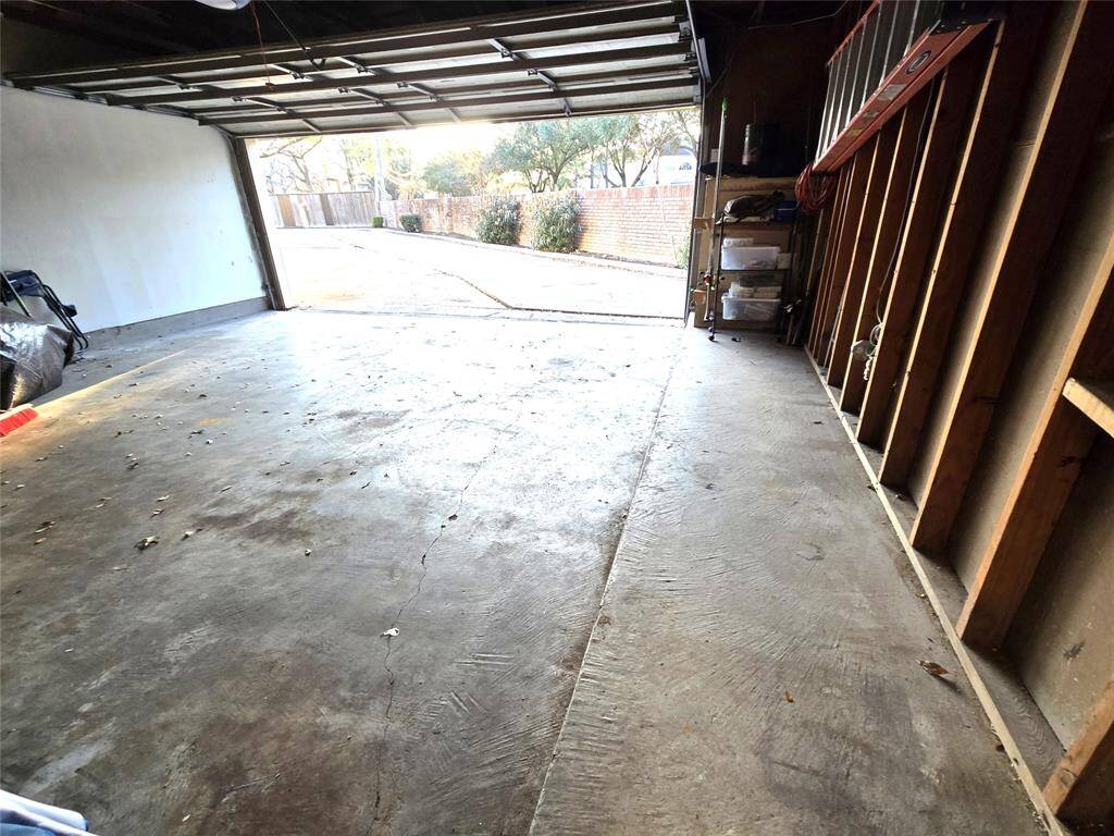 View of the BBQ pit area