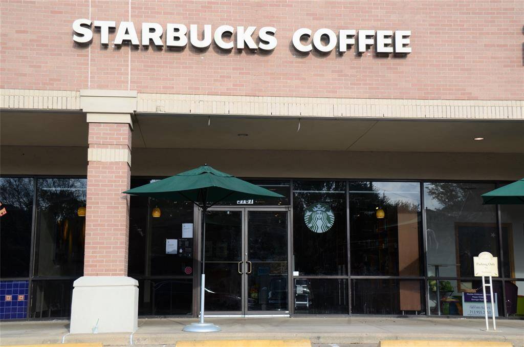 Starbucks across the street