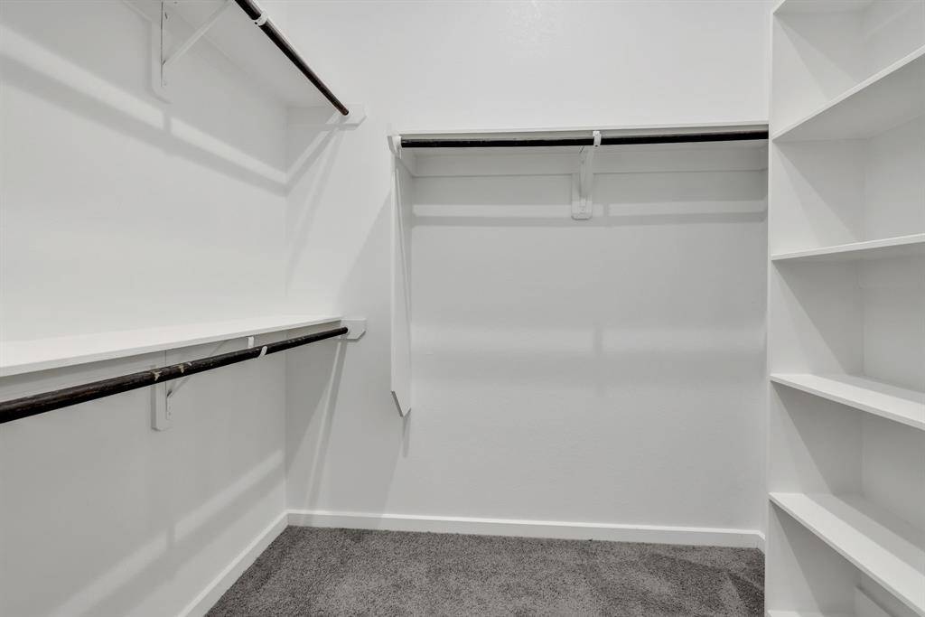 Large closets throughout this home
