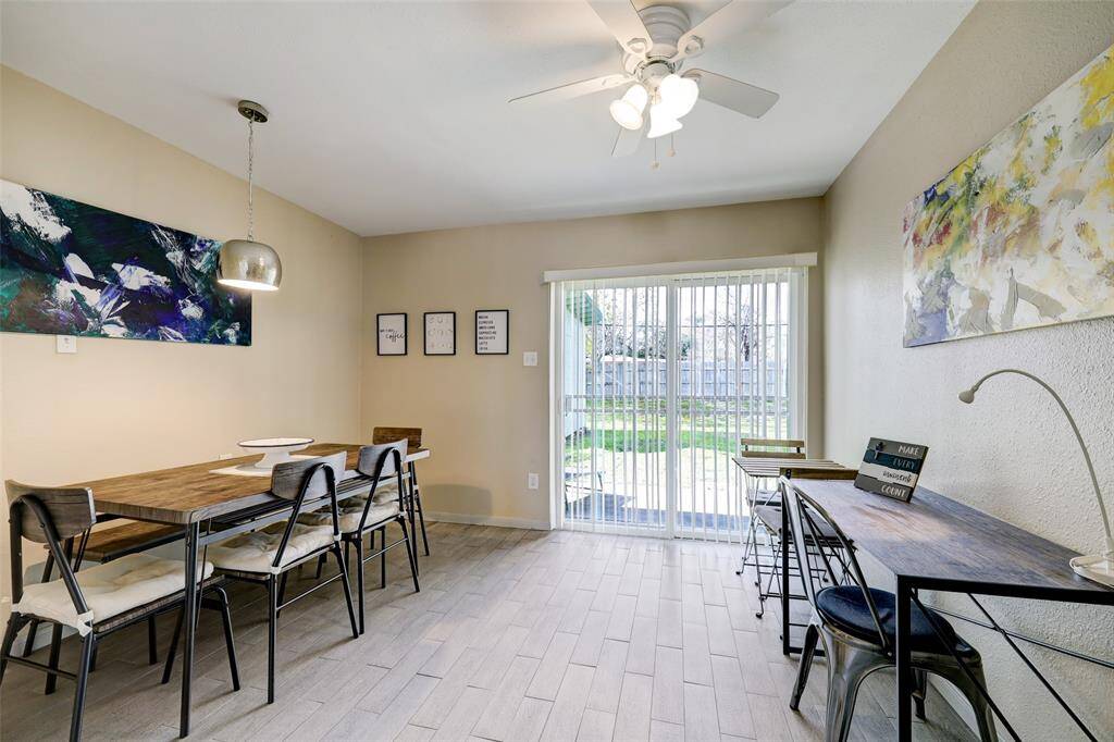 staged example of the identical unit next door