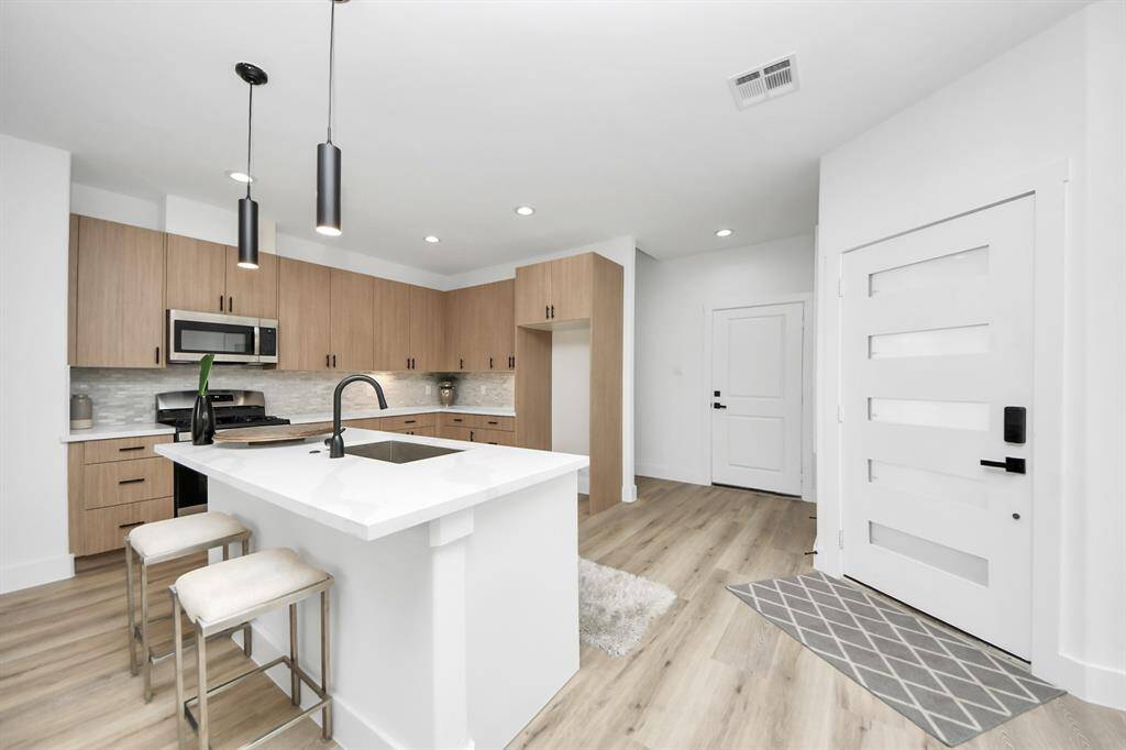 Side View of Kitchen