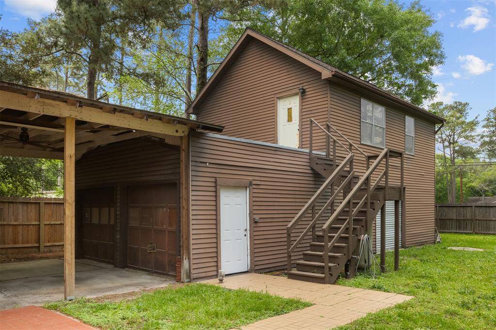 Over garage living airconditioned space. Needs to be finished out.