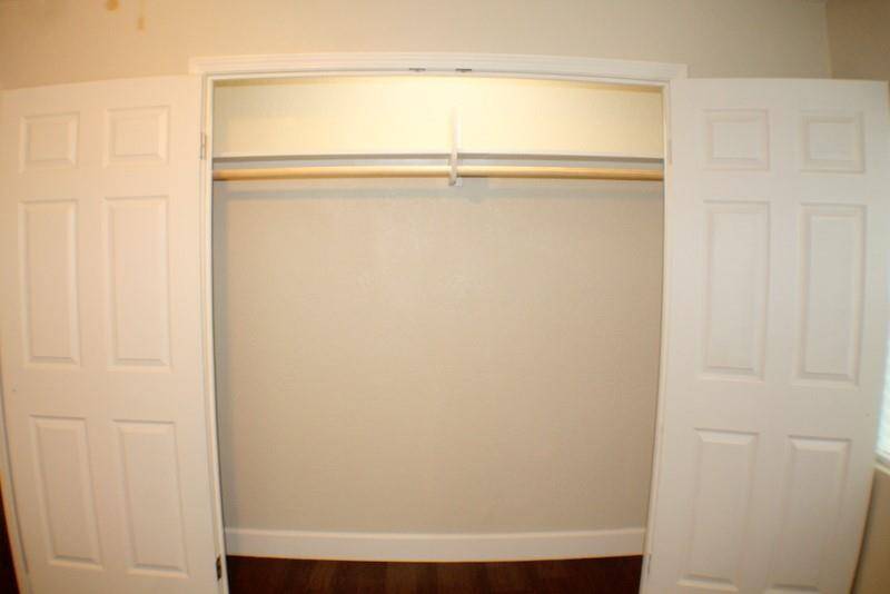 LIGHTED FRONT BEDROOM CLOSED