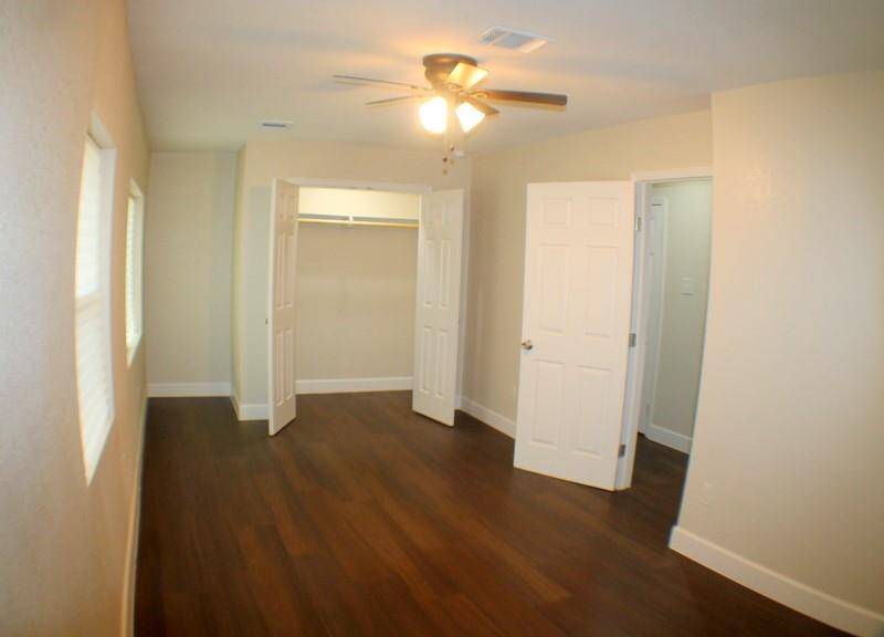 LIGHTED CLOSET IN BACK BEDROOM