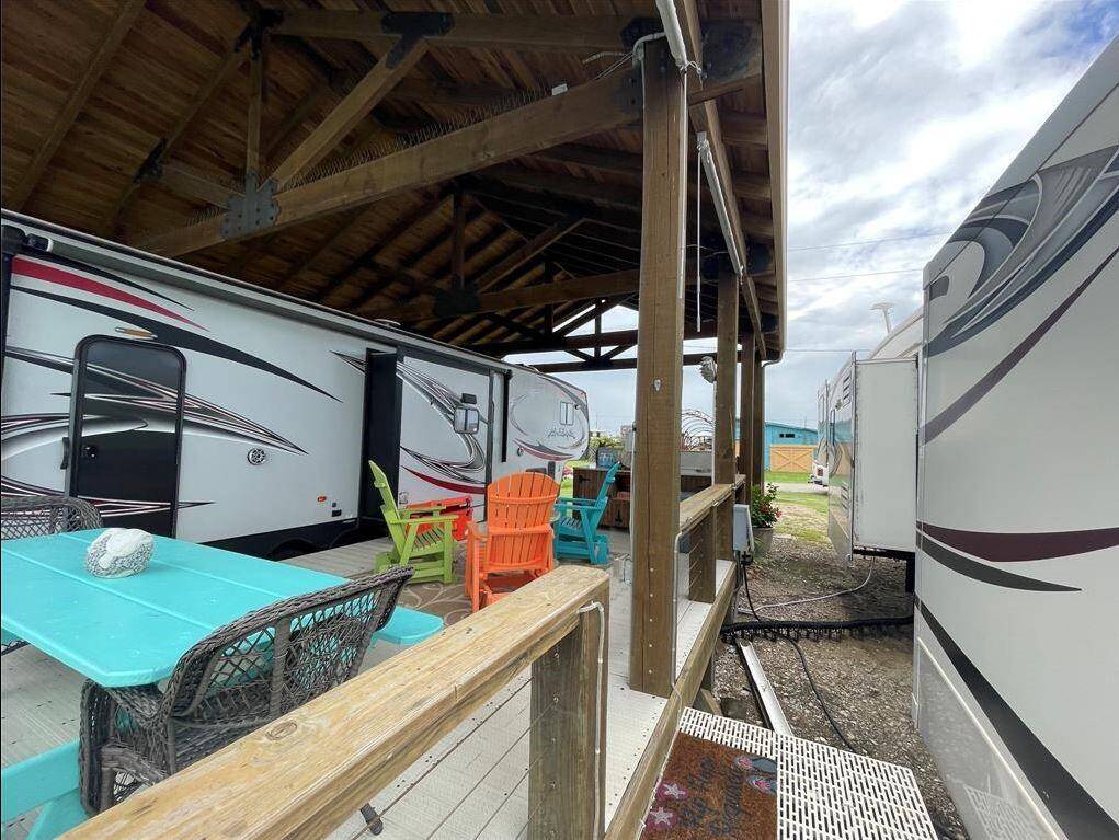RV cover and deck