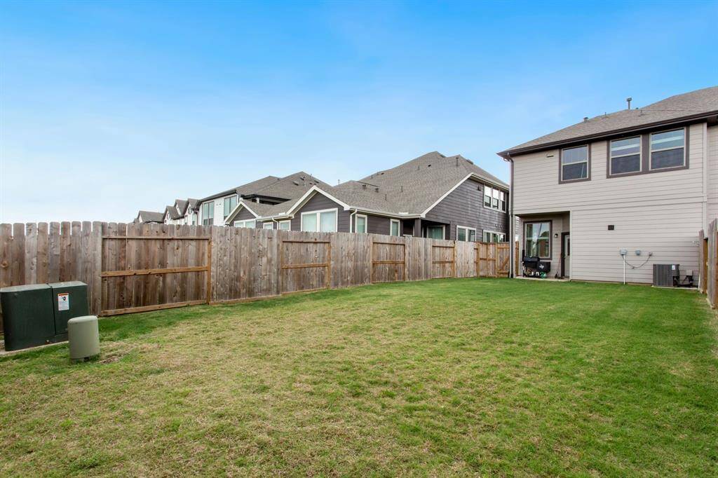 Note - this is a photo prior to adding a  backyard sitting area.