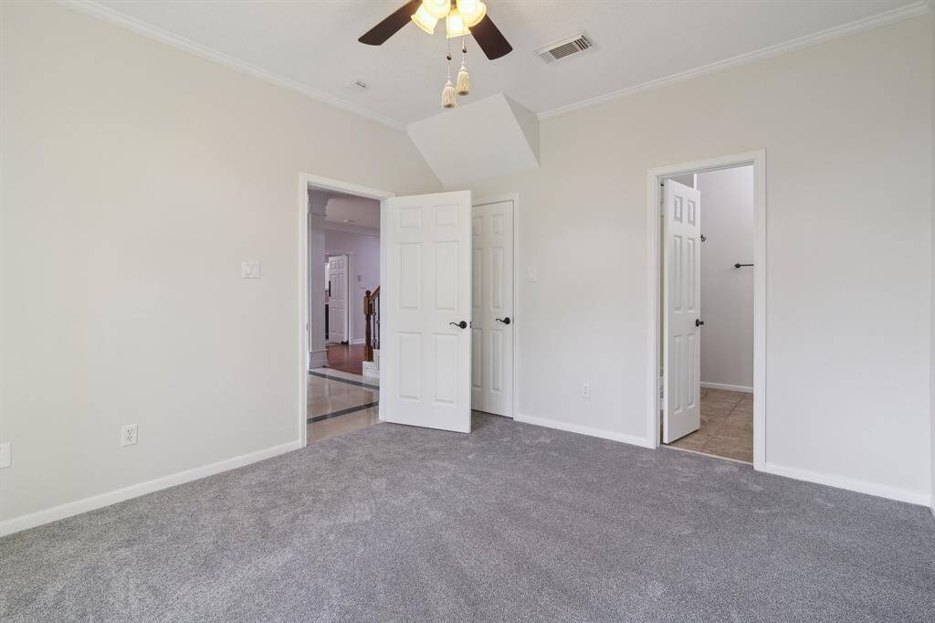 Secondary guest suite on the first floor.