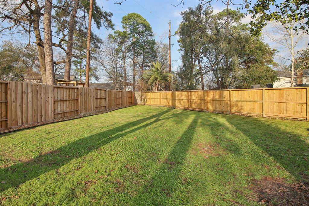 fence updated so no added expenses for this buyer.