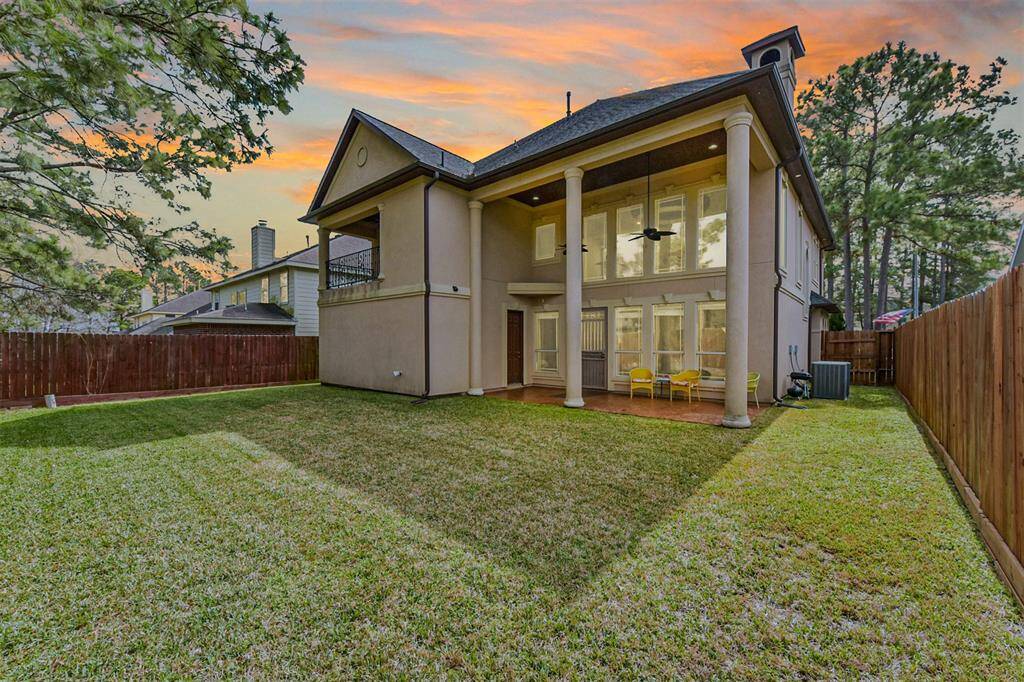 Balcony from master bedroom. large lot and beautiful views.