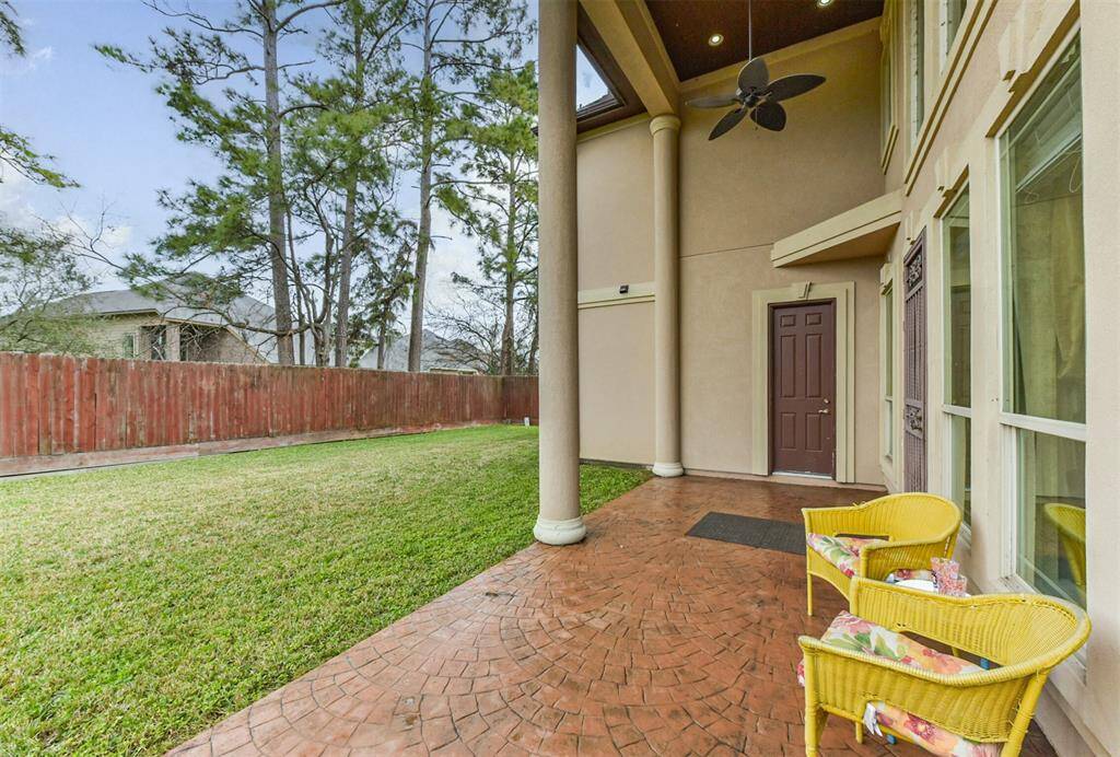 Tranquil views. Plenty of room to add your backyard vision.