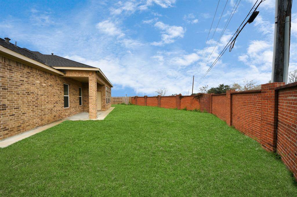 Covered patio