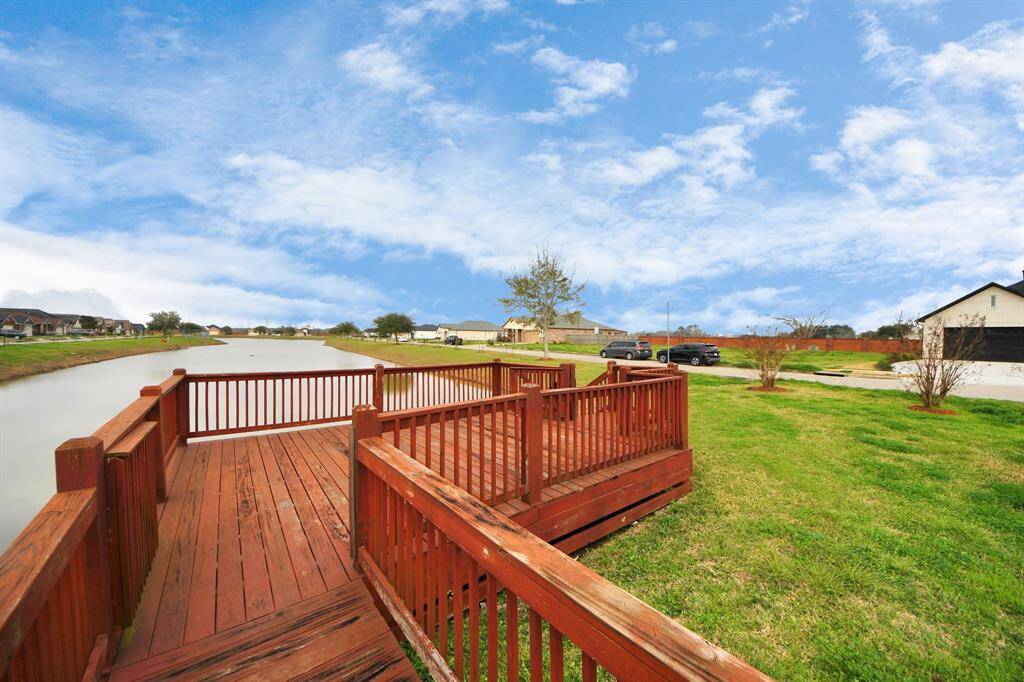 Deck to relax and read...