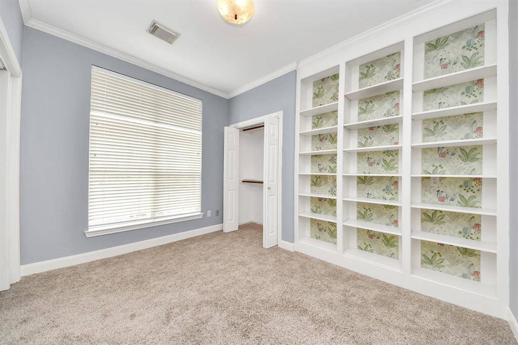 Office room attached to master bedroom