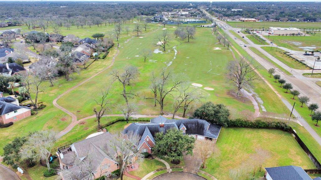 amazing view of the golf course