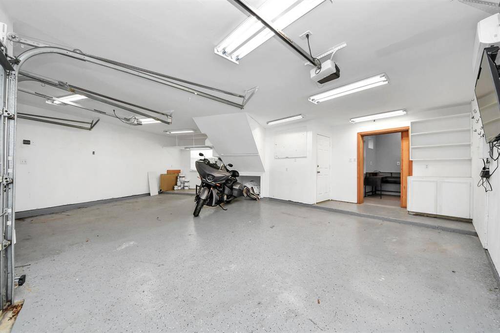 Very large garage