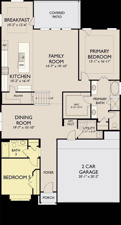 The Katy Floor Plan